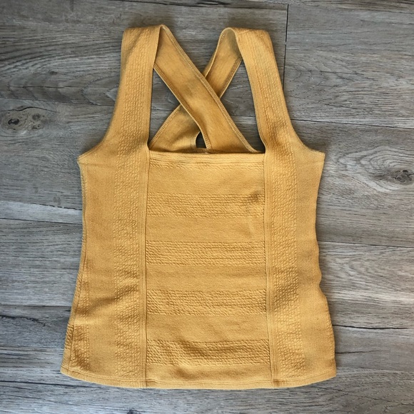 Anthropologie Tops - Maeve Stretch Knit Tank With Thick Cross Straps